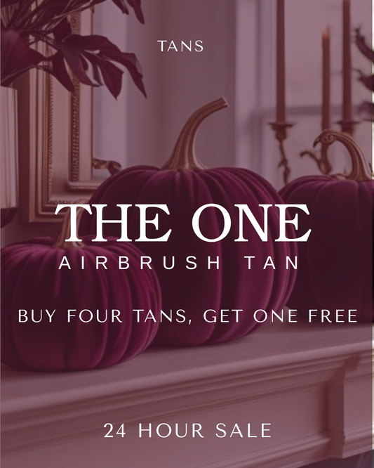 THE ONE HOUR Airbrush Tan - Buy 4 Tans, Get One Free
