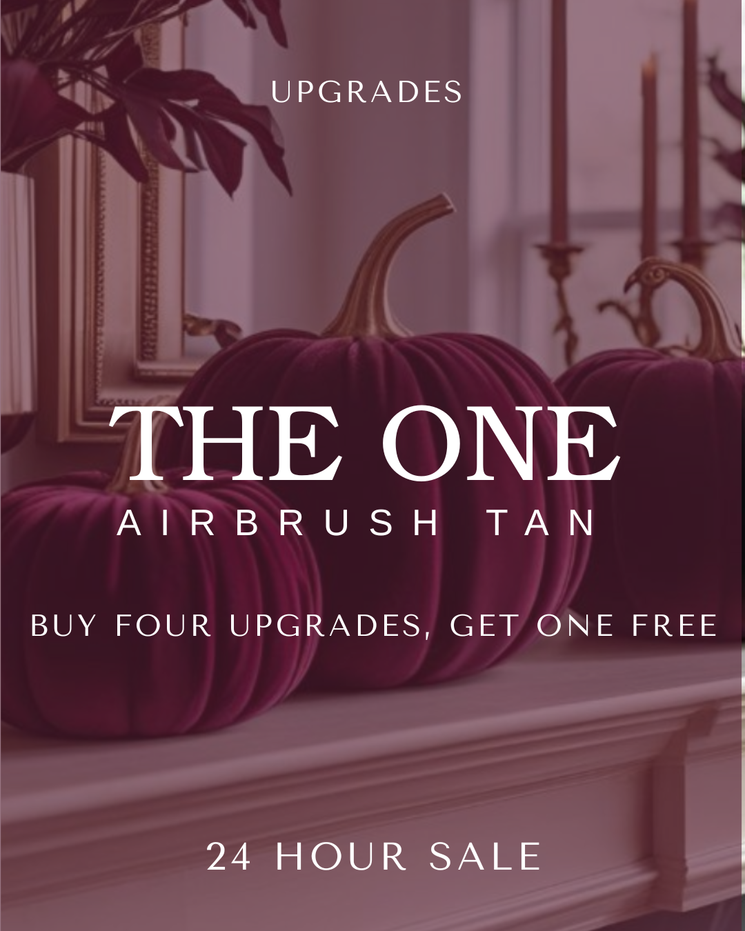 THE ONE Airbrush Tan - Buy 4 Upgrades, Get 1 FREE
