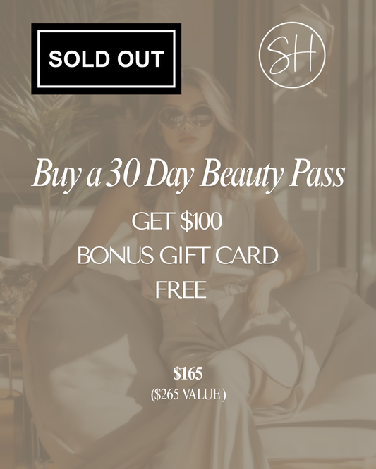 Buy a 30 Day Unlimited Beauty Pass, Get a $100 Bonus Gift Card FREE