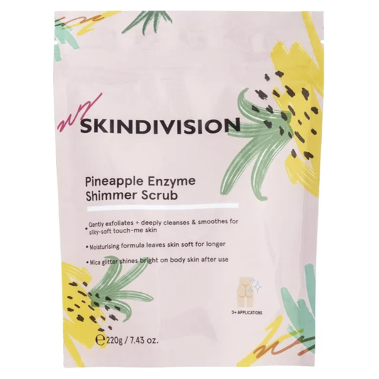 SkinDivision - Pineapple Enzyme Shimmer Scrub - 7.43 oz