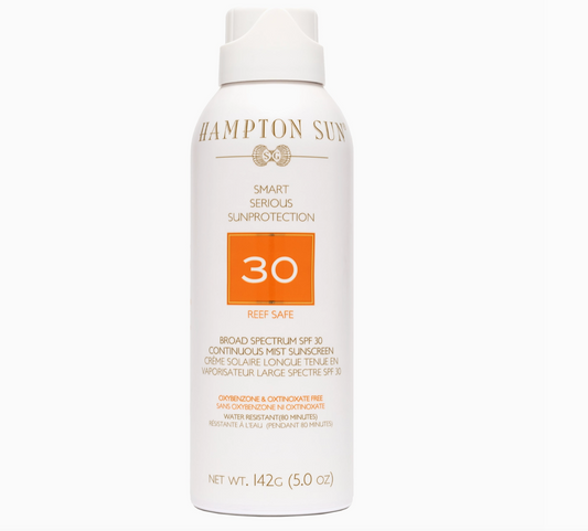 Best Seller - Hampton Sun - SPF 30 - Spray Tan Protecting Sunscreen Mist - 5 oz