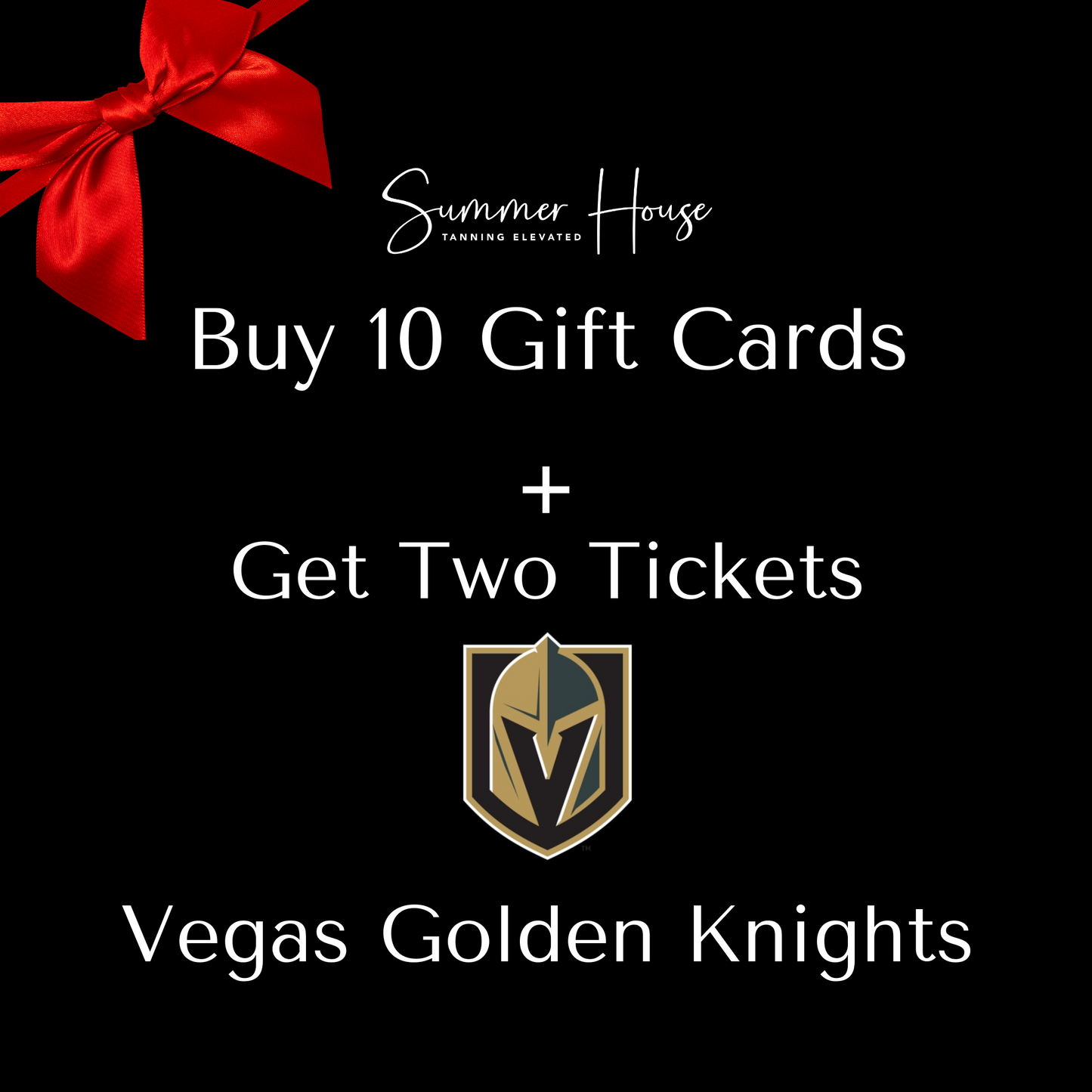 $850 in Summer House Gift Cards + Get A FREE Pair of Vegas Golden Knights Tickets